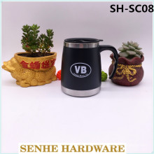 Taza del coche de la taza del viaje de la prueba del escape del acero inoxidable 100% (SH-SC08)